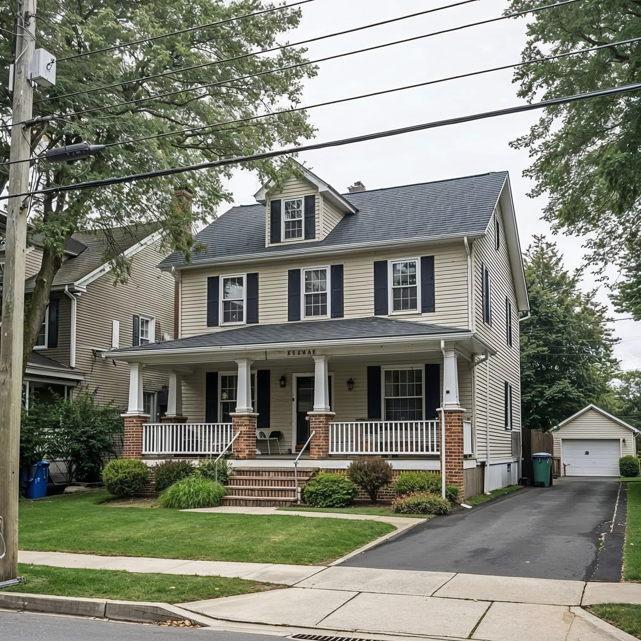 Completed roofing project by Duraproof Construction