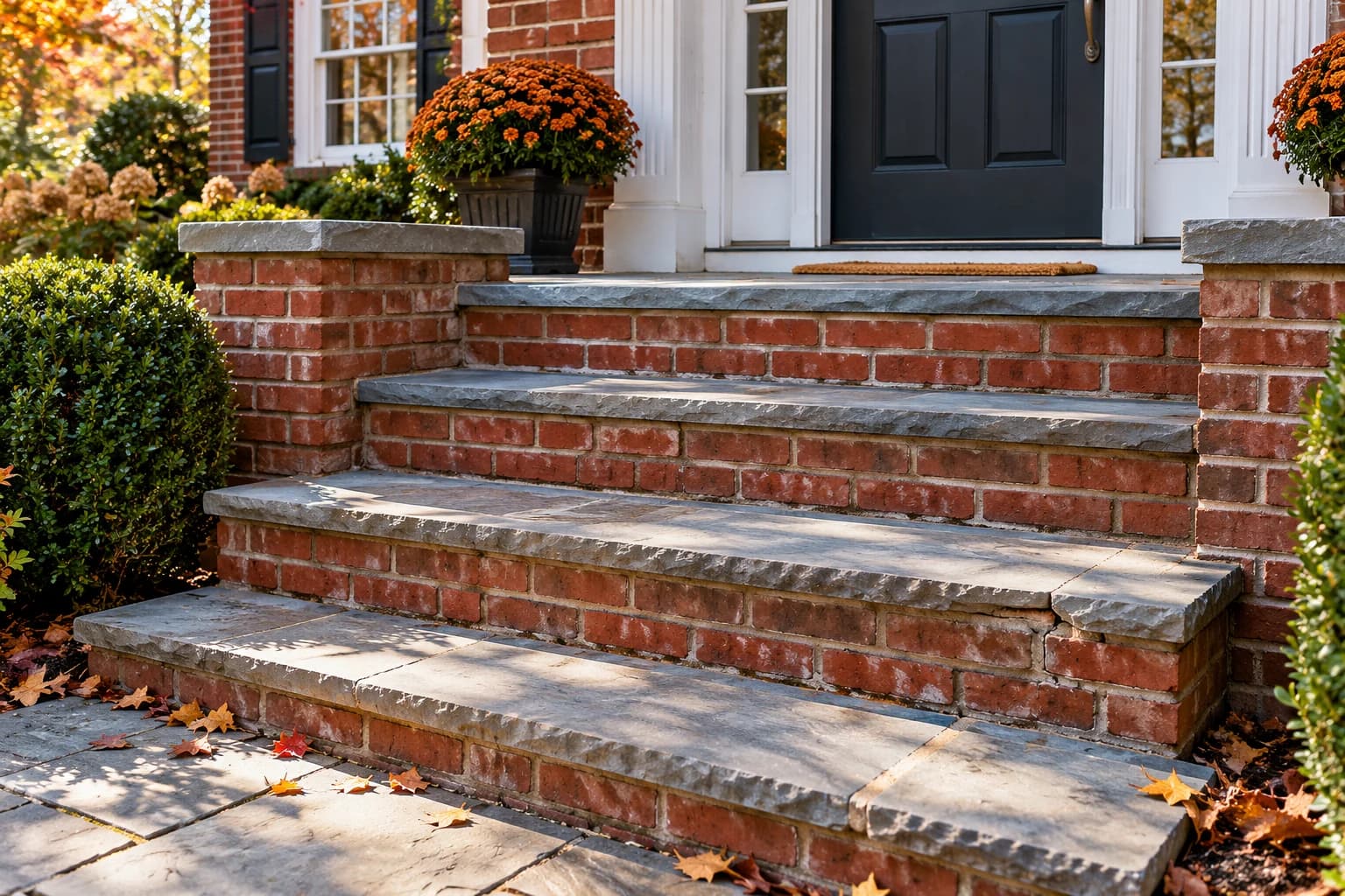 Brick Front Steps in NJ: When to Repair and When to Rebuild - Duraproof Construction