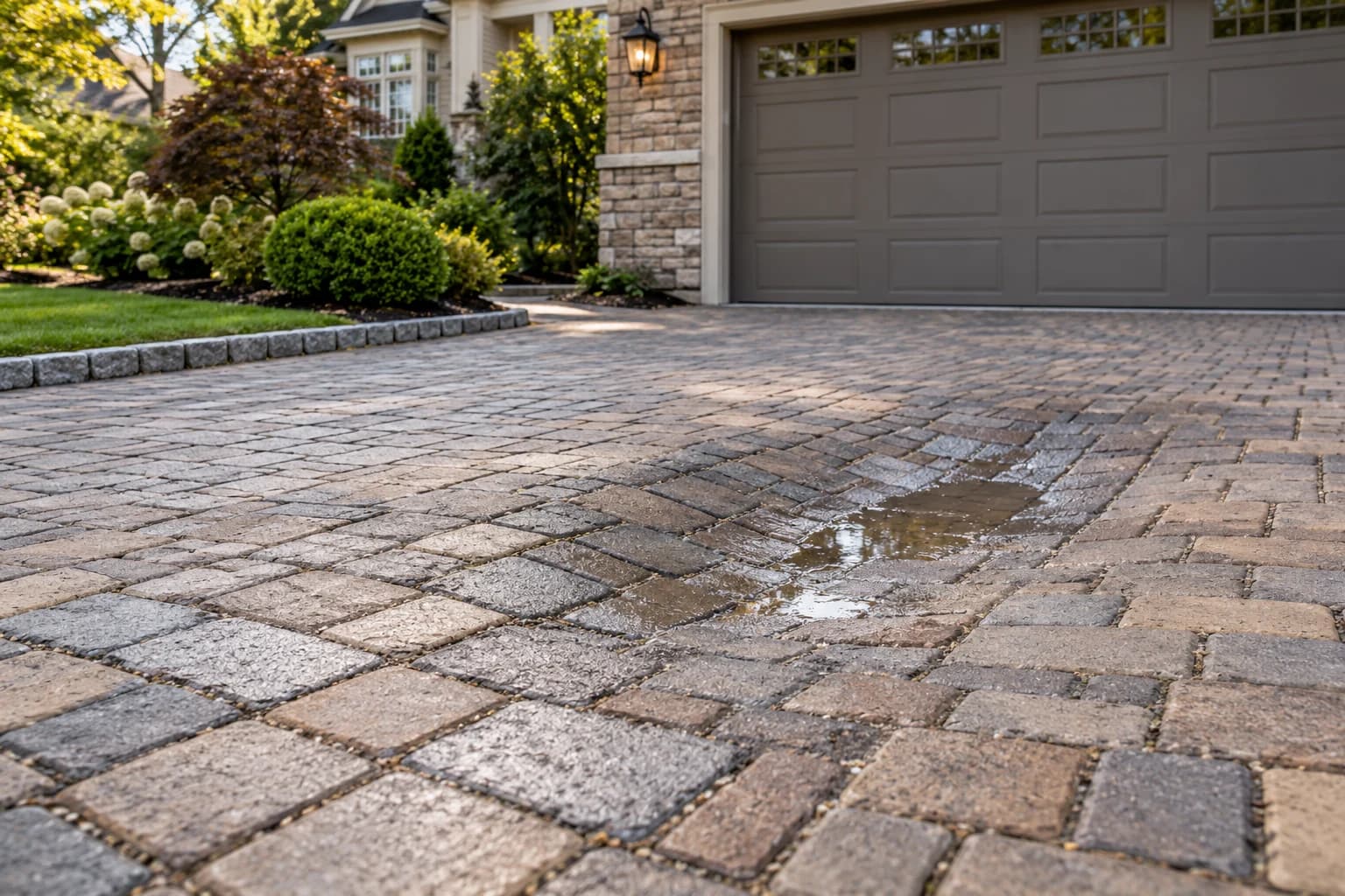 Sunken Driveway Pavers in NJ: What a Lasting Repair Should Address