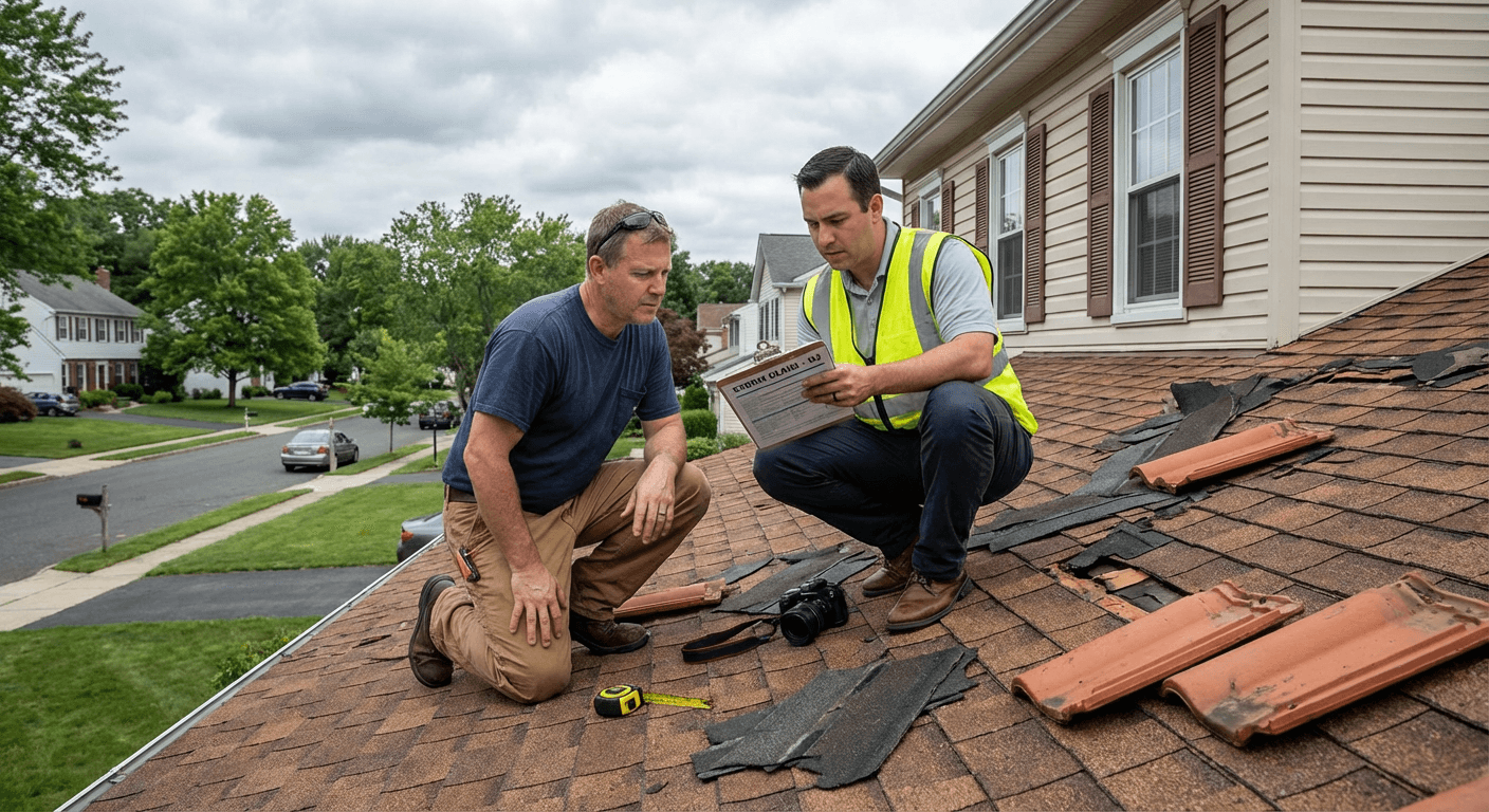Filing a Homeowner's Insurance Claim for Roof Damage in NJ