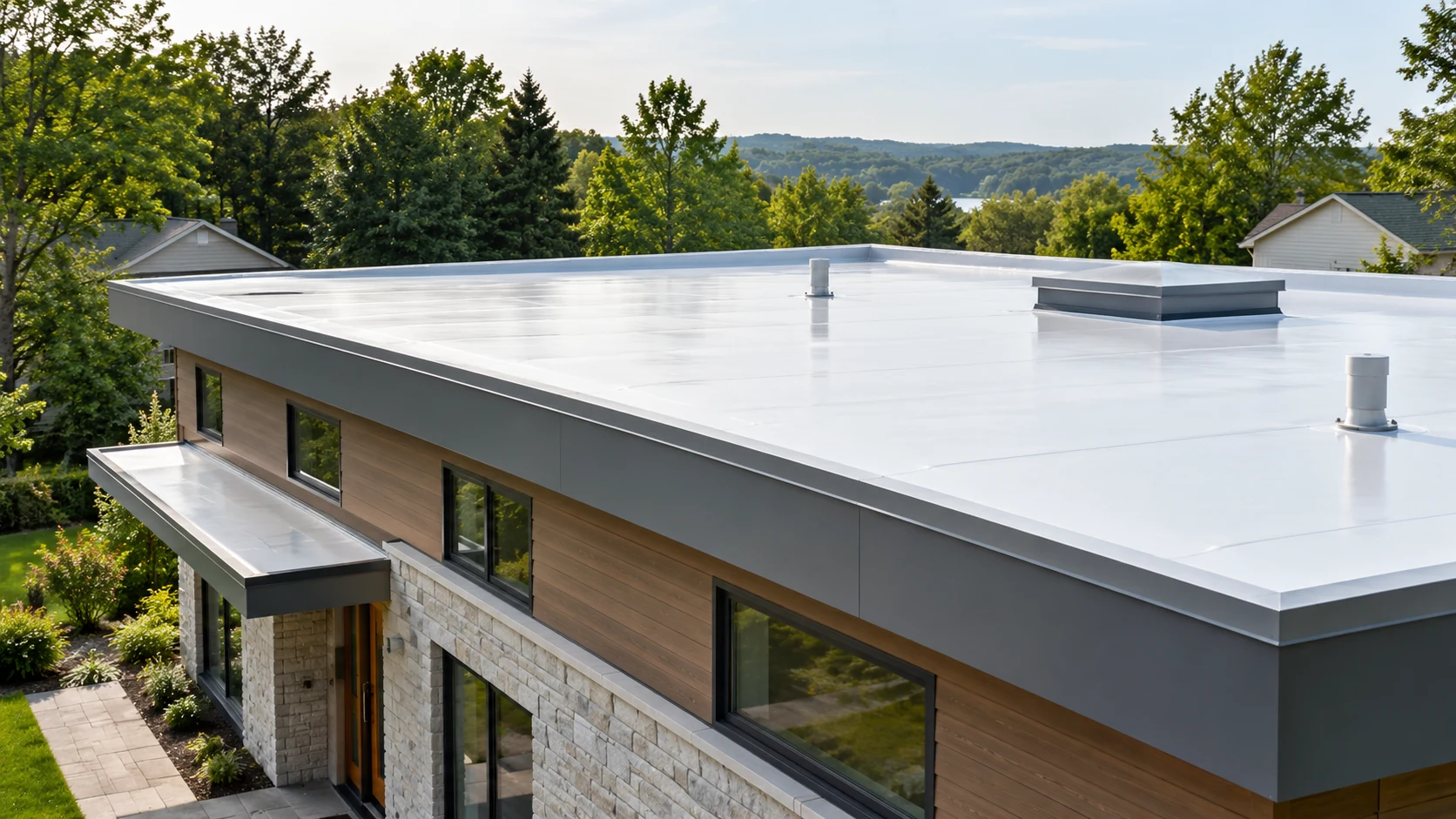 Generated design inspiration: reflective tpo membrane