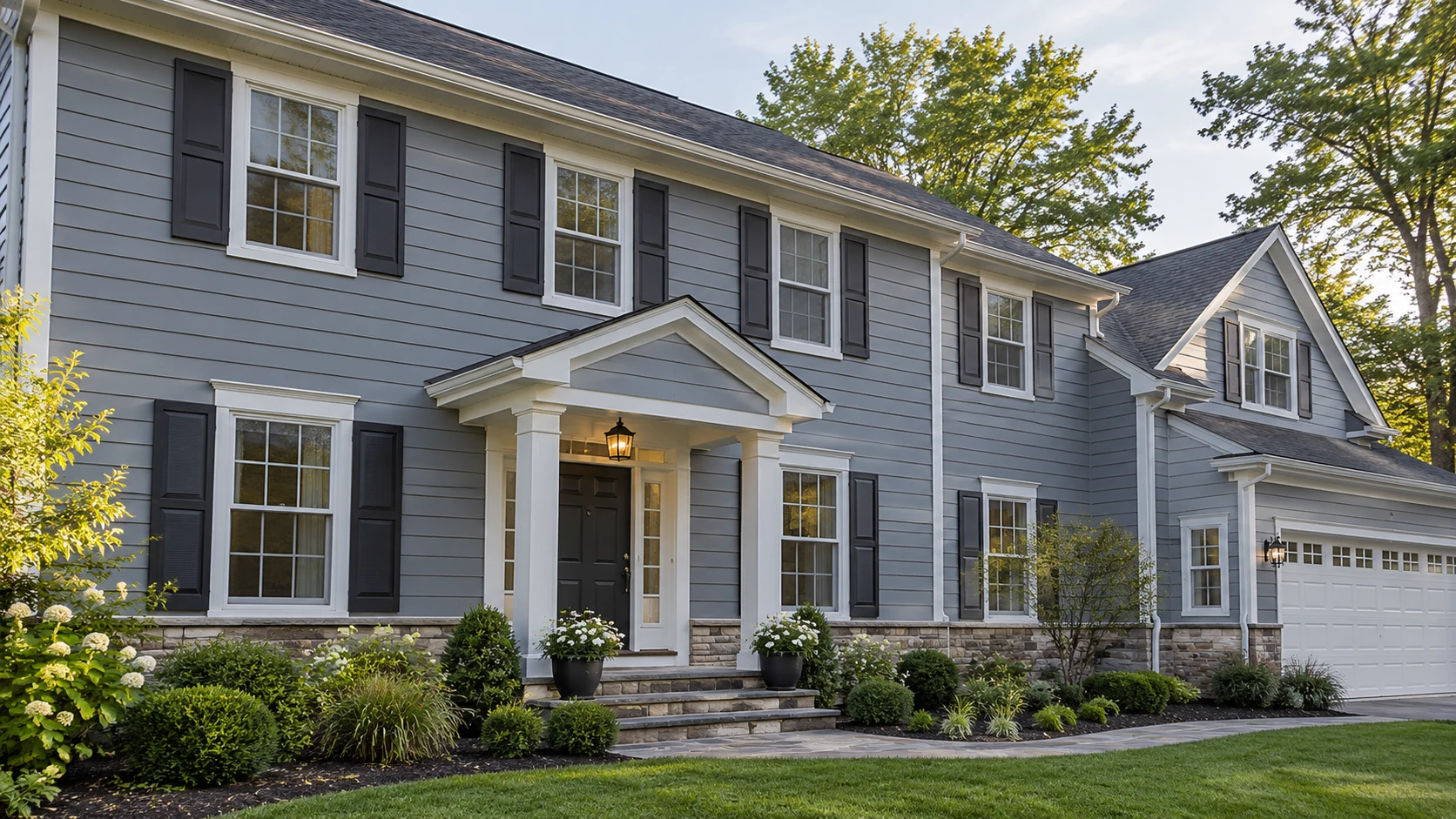 Generated design inspiration: classic horizontal siding