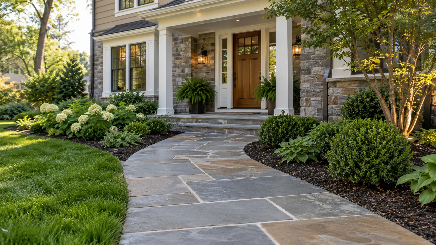 Walkways exterior detail